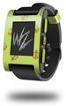 Anchors Away Sage Green - Decal Style Skin fits original Pebble Smart Watch (WATCH SOLD SEPARATELY)