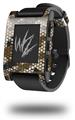 HEX Mesh Camo 01 Brown - Decal Style Skin fits original Pebble Smart Watch (WATCH SOLD SEPARATELY)