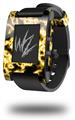 Electrify Yellow - Decal Style Skin fits original Pebble Smart Watch (WATCH SOLD SEPARATELY)