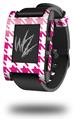 Houndstooth Hot Pink - Decal Style Skin fits original Pebble Smart Watch (WATCH SOLD SEPARATELY)