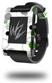 Lots of Dots Green on White - Decal Style Skin fits original Pebble Smart Watch (WATCH SOLD SEPARATELY)