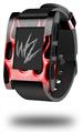 Metal Flames Red - Decal Style Skin fits original Pebble Smart Watch (WATCH SOLD SEPARATELY)
