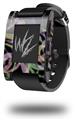 Neon Swoosh on Black - Decal Style Skin fits original Pebble Smart Watch (WATCH SOLD SEPARATELY)