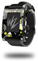 Abstract 02 Yellow - Decal Style Skin fits original Pebble Smart Watch (WATCH SOLD SEPARATELY)