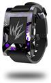 Abstract 02 Purple - Decal Style Skin fits original Pebble Smart Watch (WATCH SOLD SEPARATELY)