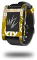 Love and Peace Yellow - Decal Style Skin fits original Pebble Smart Watch (WATCH SOLD SEPARATELY)