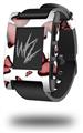 Butterflies Pink - Decal Style Skin fits original Pebble Smart Watch (WATCH SOLD SEPARATELY)