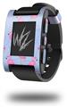 Flamingos on Blue - Decal Style Skin fits original Pebble Smart Watch (WATCH SOLD SEPARATELY)