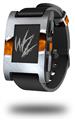 Ripped Metal Fire - Decal Style Skin fits original Pebble Smart Watch (WATCH SOLD SEPARATELY)