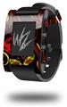 Twisted Garden Red and Yellow - Decal Style Skin fits original Pebble Smart Watch (WATCH SOLD SEPARATELY)