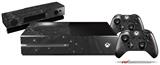 Stardust Black - Holiday Bundle Decal Style Skin fits XBOX One Console Original, Kinect and 2 Controllers (XBOX SYSTEM NOT INCLUDED)
