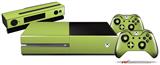 Solids Collection Sage Green - Holiday Bundle Decal Style Skin fits XBOX One Console Original, Kinect and 2 Controllers (XBOX SYSTEM NOT INCLUDED)