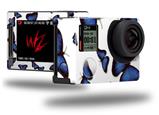 Butterflies Blue - Decal Style Skin fits GoPro Hero 4 Silver Camera (GOPRO SOLD SEPARATELY)
