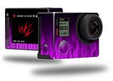 Fire Purple - Decal Style Skin fits GoPro Hero 4 Silver Camera (GOPRO SOLD SEPARATELY)