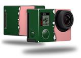 Ripped Colors Green Pink - Decal Style Skin fits GoPro Hero 4 Black Camera (GOPRO SOLD SEPARATELY)