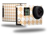 Houndstooth Peach - Decal Style Skin fits GoPro Hero 4 Black Camera (GOPRO SOLD SEPARATELY)