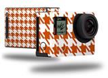 Houndstooth Burnt Orange - Decal Style Skin fits GoPro Hero 4 Black Camera (GOPRO SOLD SEPARATELY)