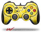 Wavey Yellow - Decal Style Skin fits Logitech F310 Gamepad Controller (CONTROLLER NOT INCLUDED)