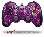 HEX Mesh Camo 01 Pink - Decal Style Skin fits Logitech F310 Gamepad Controller (CONTROLLER NOT INCLUDED)