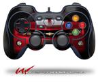 2010 Chevy Camaro Jeweled Red - White Stripes on Black - Decal Style Skin fits Logitech F310 Gamepad Controller (CONTROLLER NOT INCLUDED)