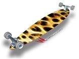 Fractal Fur Leopard - Decal Style Vinyl Wrap Skin fits Longboard Skateboards up to 10"x42" (LONGBOARD NOT INCLUDED)