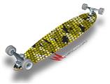 HEX Mesh Camo 01 Yellow - Decal Style Vinyl Wrap Skin fits Longboard Skateboards up to 10"x42" (LONGBOARD NOT INCLUDED)
