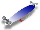 Smooth Fades White Blue - Decal Style Vinyl Wrap Skin fits Longboard Skateboards up to 10"x42" (LONGBOARD NOT INCLUDED)