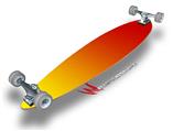 Smooth Fades Yellow Red - Decal Style Vinyl Wrap Skin fits Longboard Skateboards up to 10"x42" (LONGBOARD NOT INCLUDED)
