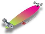 Smooth Fades Neon Green Hot Pink - Decal Style Vinyl Wrap Skin fits Longboard Skateboards up to 10"x42" (LONGBOARD NOT INCLUDED)