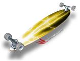 Lightning Yellow - Decal Style Vinyl Wrap Skin fits Longboard Skateboards up to 10"x42" (LONGBOARD NOT INCLUDED)