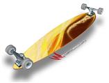 Mystic Vortex Yellow - Decal Style Vinyl Wrap Skin fits Longboard Skateboards up to 10"x42" (LONGBOARD NOT INCLUDED)