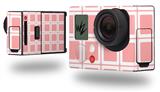 Squared Pink - Decal Style Skin fits GoPro Hero 3+ Camera (GOPRO NOT INCLUDED)