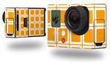 Squared Orange - Decal Style Skin fits GoPro Hero 3+ Camera (GOPRO NOT INCLUDED)
