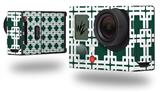 Boxed Hunter Green - Decal Style Skin fits GoPro Hero 3+ Camera (GOPRO NOT INCLUDED)