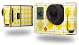 Boxed Yellow - Decal Style Skin fits GoPro Hero 3+ Camera (GOPRO NOT INCLUDED)