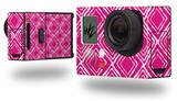 Wavey Fushia Hot Pink - Decal Style Skin fits GoPro Hero 3+ Camera (GOPRO NOT INCLUDED)