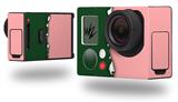 Ripped Colors Green Pink - Decal Style Skin fits GoPro Hero 3+ Camera (GOPRO NOT INCLUDED)