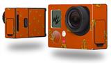 Anchors Away Burnt Orange - Decal Style Skin fits GoPro Hero 3+ Camera (GOPRO NOT INCLUDED)