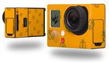 Anchors Away Orange - Decal Style Skin fits GoPro Hero 3+ Camera (GOPRO NOT INCLUDED)