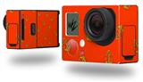 Anchors Away Red - Decal Style Skin fits GoPro Hero 3+ Camera (GOPRO NOT INCLUDED)