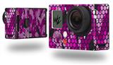 HEX Mesh Camo 01 Pink - Decal Style Skin fits GoPro Hero 3+ Camera (GOPRO NOT INCLUDED)