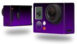 Smooth Fades Purple Black - Decal Style Skin fits GoPro Hero 3+ Camera (GOPRO NOT INCLUDED)