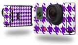 Houndstooth Purple - Decal Style Skin fits GoPro Hero 3+ Camera (GOPRO NOT INCLUDED)