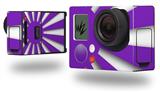 Rising Sun Japanese Flag Purple - Decal Style Skin fits GoPro Hero 3+ Camera (GOPRO NOT INCLUDED)