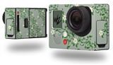 Victorian Design Green - Decal Style Skin fits GoPro Hero 3+ Camera (GOPRO NOT INCLUDED)