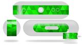 Decal Style Wrap Skin works with Beats Pill Plus Speaker Triangle Mosaic Green Skin Only (BEATS PILL NOT INCLUDED)