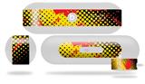 Decal Style Wrap Skin works with Beats Pill Plus Speaker Halftone Splatter Yellow Red Skin Only (BEATS PILL NOT INCLUDED)