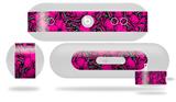 Decal Style Wrap Skin works with Beats Pill Plus Speaker Scattered Skulls Hot Pink Skin Only (BEATS PILL NOT INCLUDED)