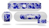 Decal Style Wrap Skin works with Beats Pill Plus Speaker Scattered Skulls Royal Blue Skin Only (BEATS PILL NOT INCLUDED)