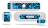 Decal Style Wrap Skin works with Beats Pill Plus Speaker Scattered Skulls Neon Blue Skin Only (BEATS PILL NOT INCLUDED)